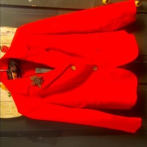 Talbots nwt Orange Blazer